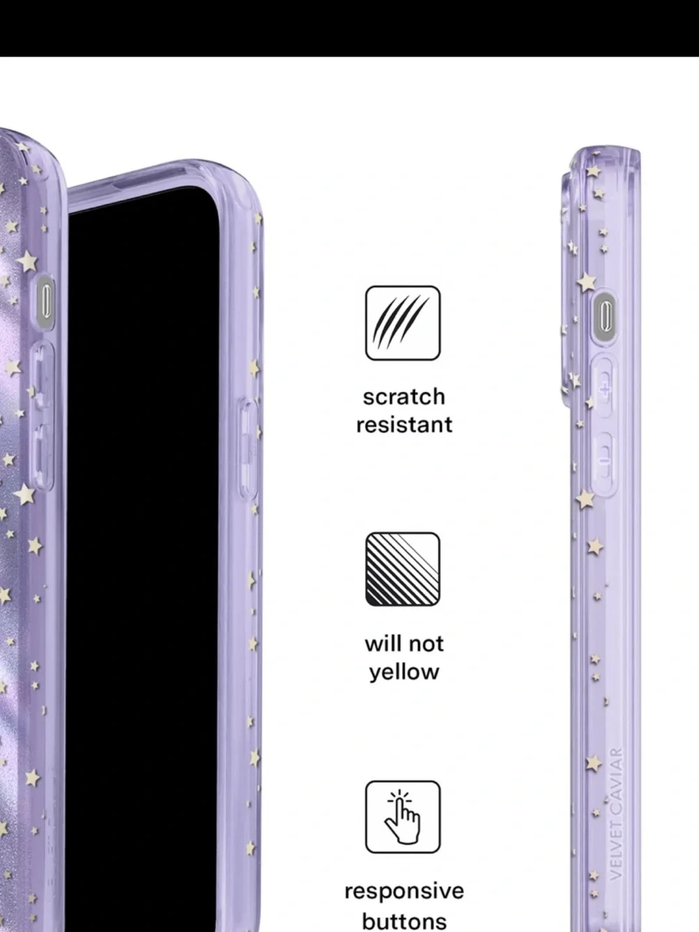 Holographic MagSafe IPhone 17 pro case Velvet Caviar